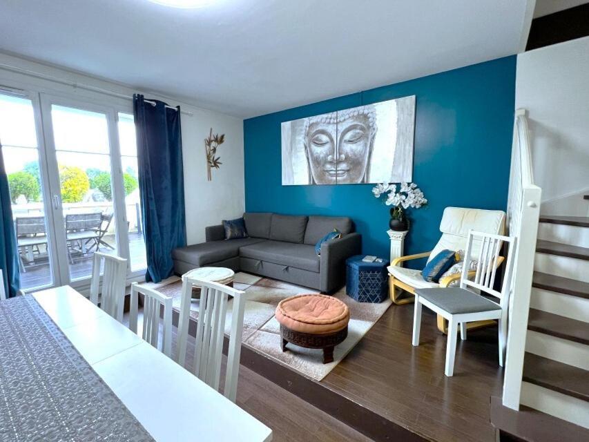 Appartement Familial Pour 6 Adultes Et 5 Enfants A 10 Min De Disney Bailly-Romainvilliers Exterior foto